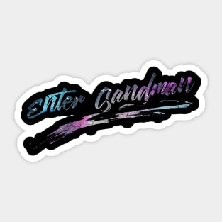 Galaxy Stars - Enter Sandman Sticker